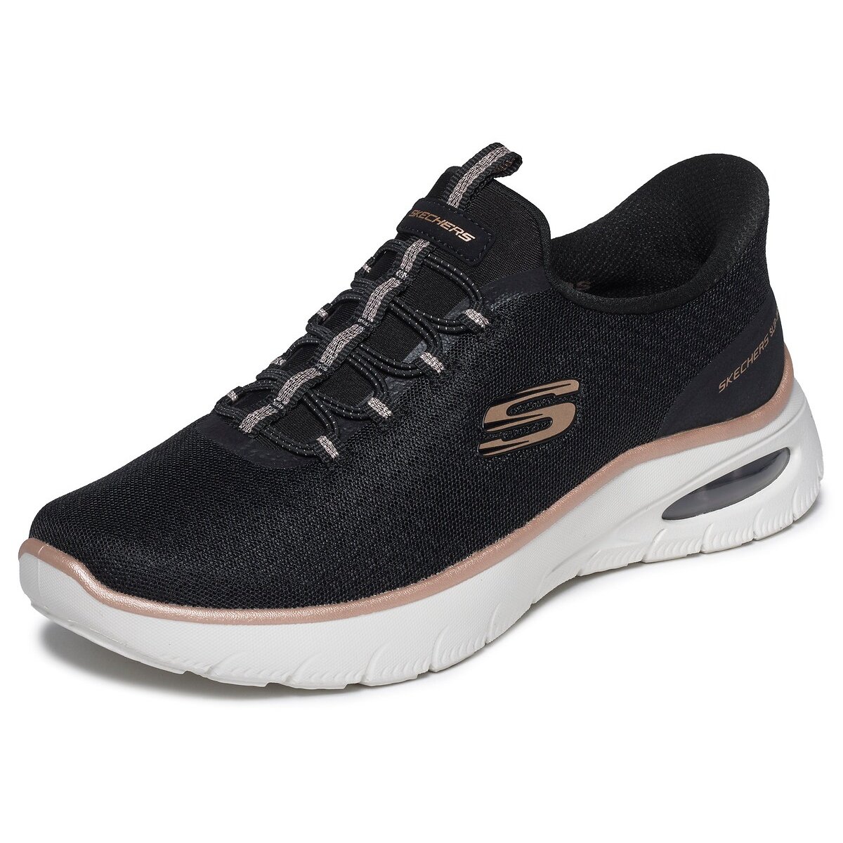 Baskets Slip-Ins: SKECH-AIR SUMMITS-SOFT RADIAN noir, SKECHERS