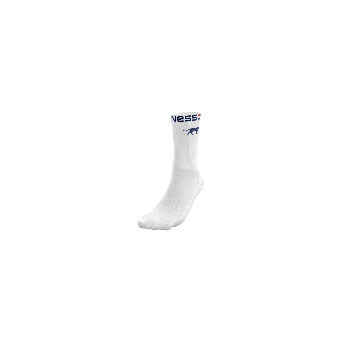 Lot De 5 Chaussettes Hautes blanc/noir/gris/bleu marine/orange, AIRNESS