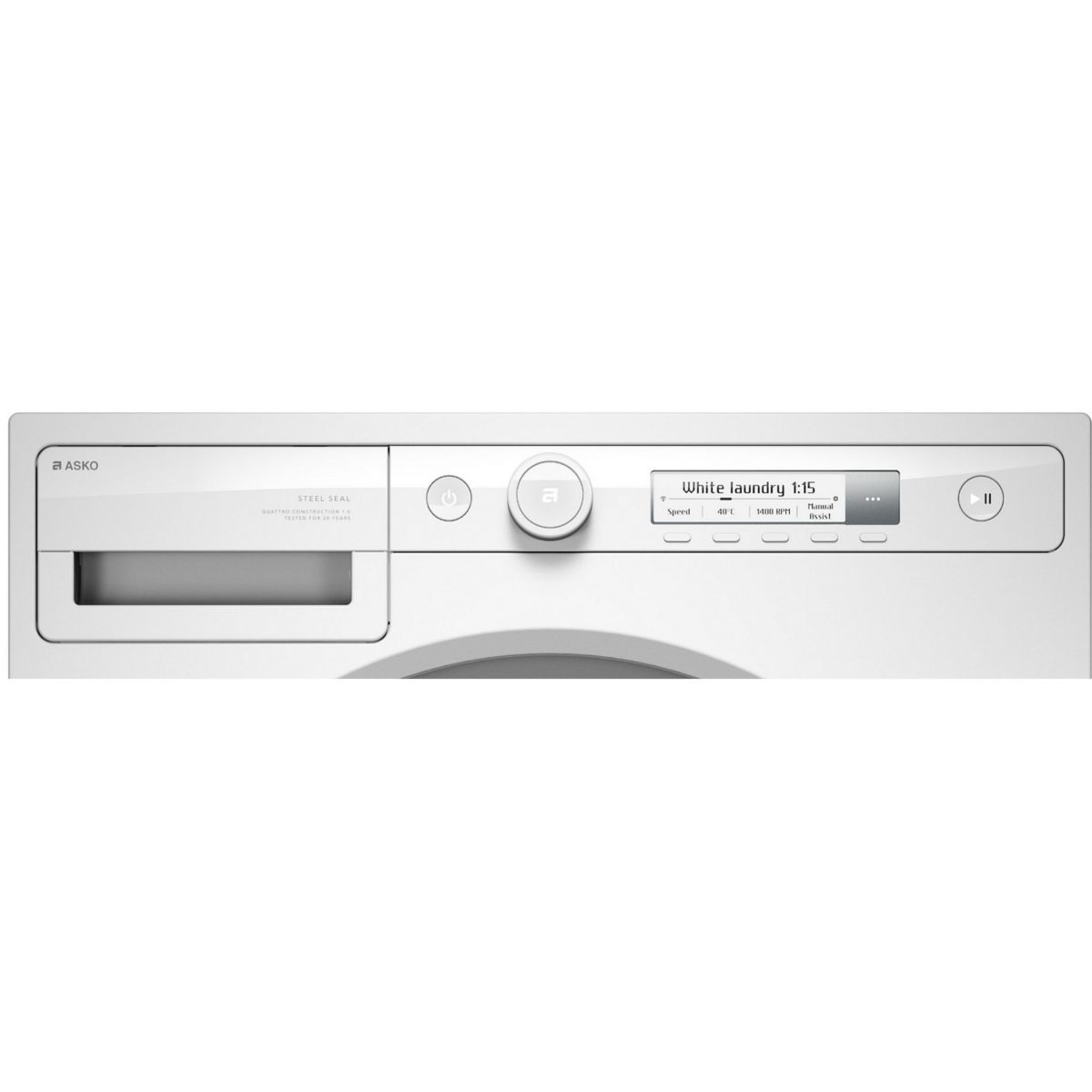 Lave linge hublot W1094W couleur unique, ASKO