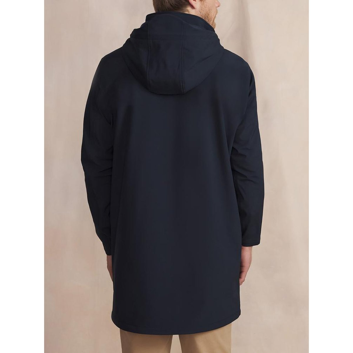 Manteau imperméable ILYANMAN marine, TBS