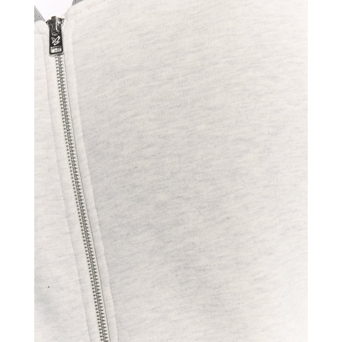 Bomber à manches raglan gris clair chiné, LYLE & SCOTT