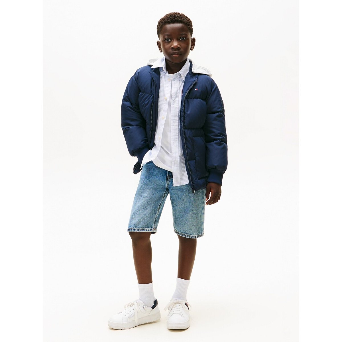 Doudoune  hiver 12-16 ans bleu marine, TOMMY HILFIGER