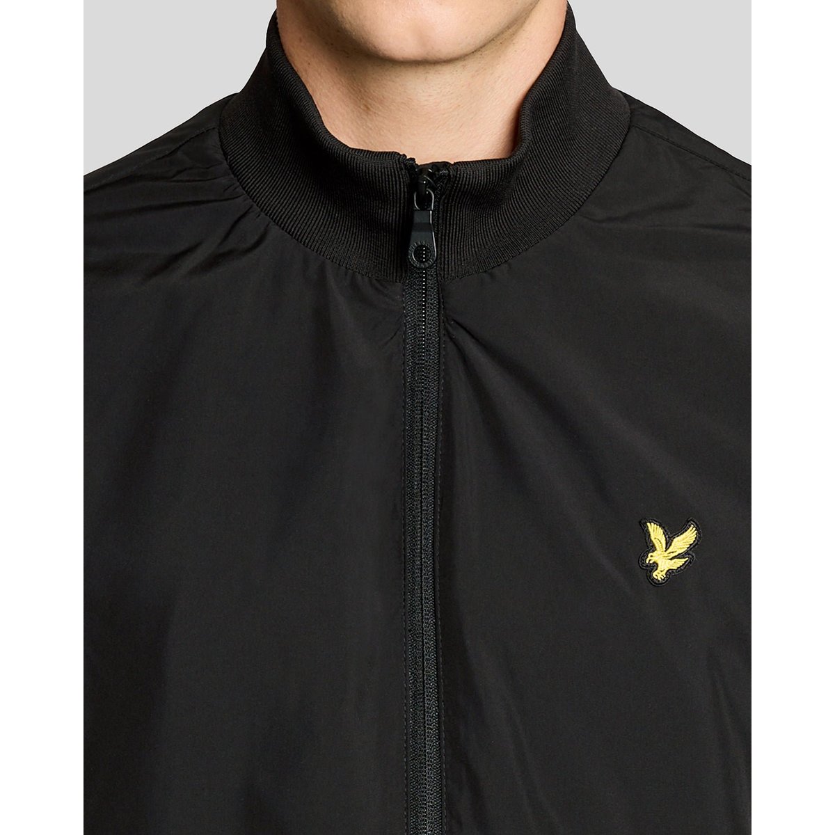 Veste shell col cheminée noir jais, LYLE & SCOTT