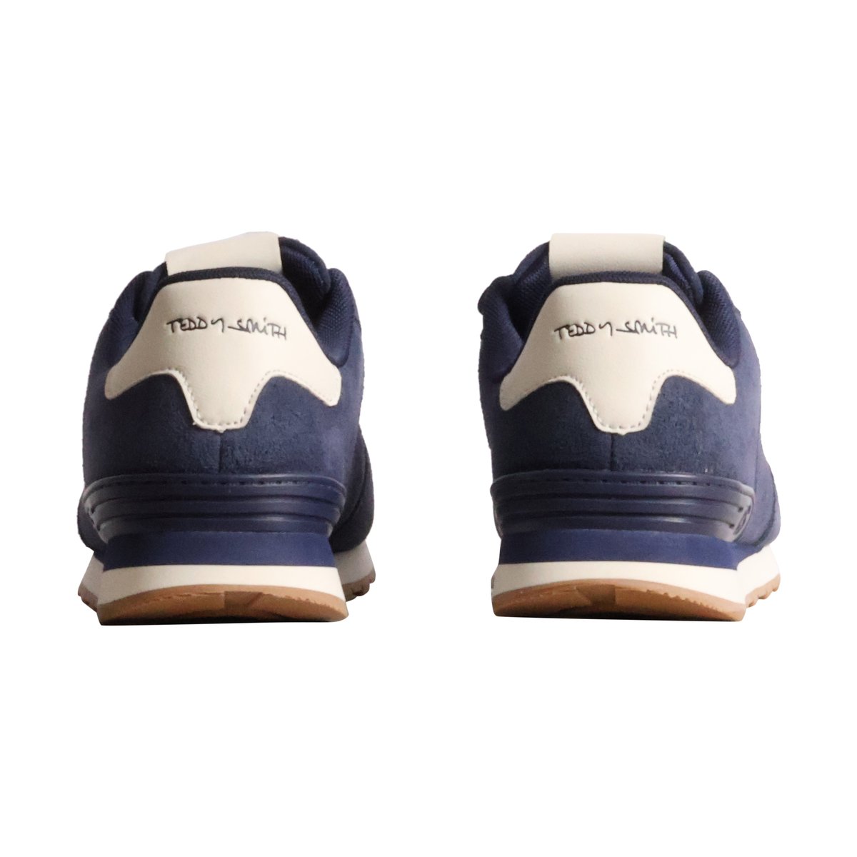 Basket Cuir Teddy Smith marine, TEDDY SMITH