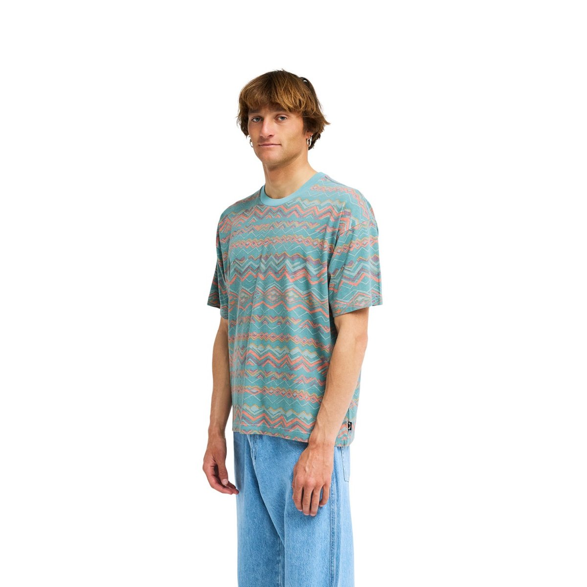 Haut manches courtes PAINT RACK vert blue haze, BILLABONG