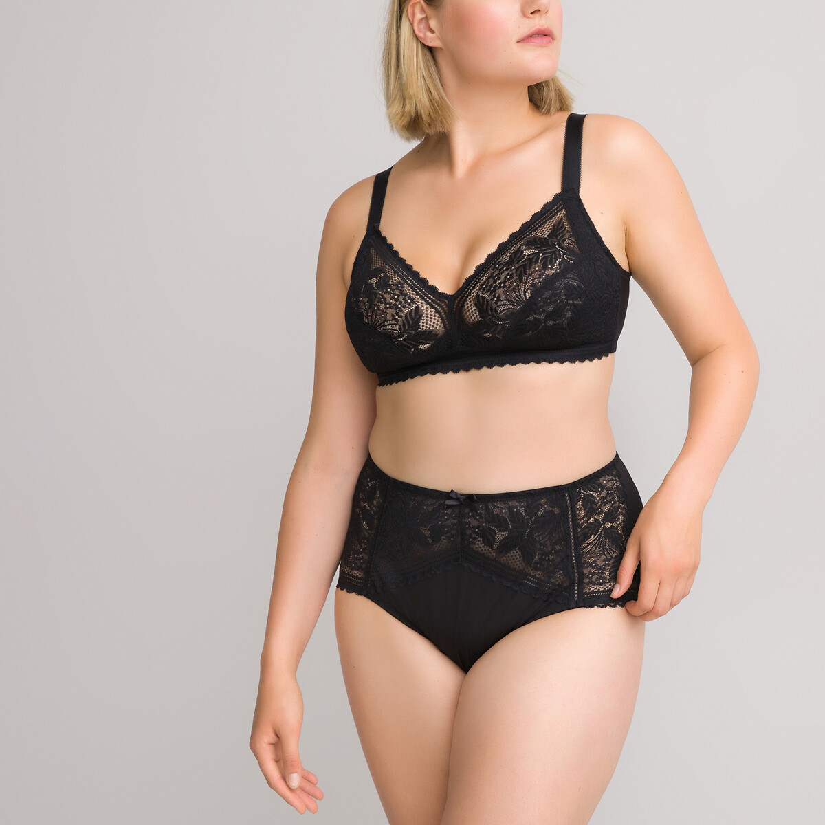 Soutien sem armação Signature, JEANNE preto , LA REDOUTE COLLECTIONS PLUS