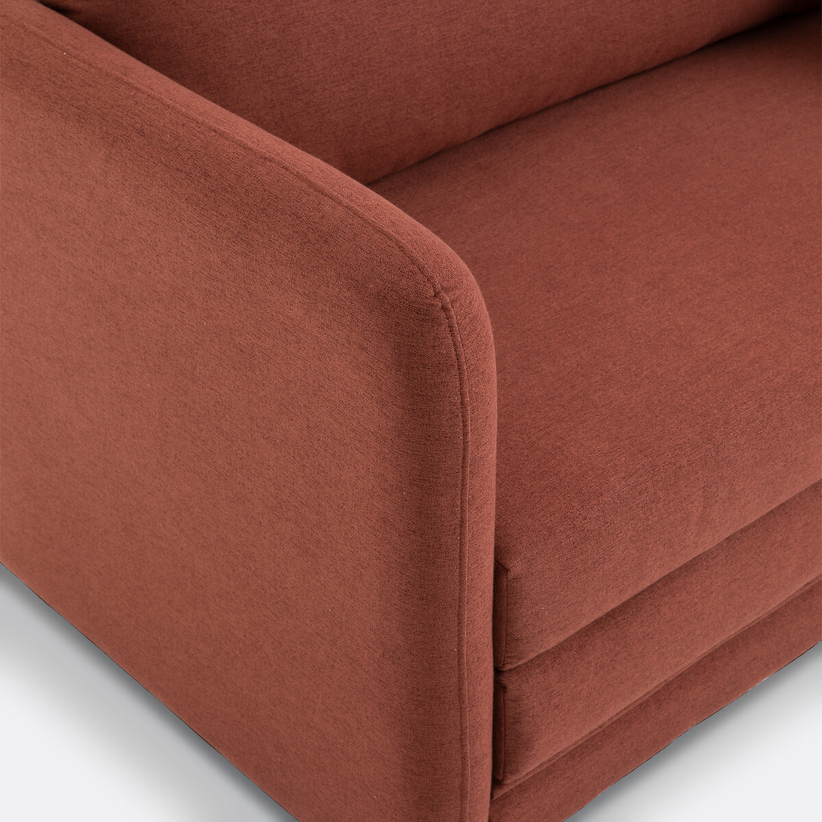 Banquette-lit polyester, Hazel terracotta, LA REDOUTE INTERIEURS