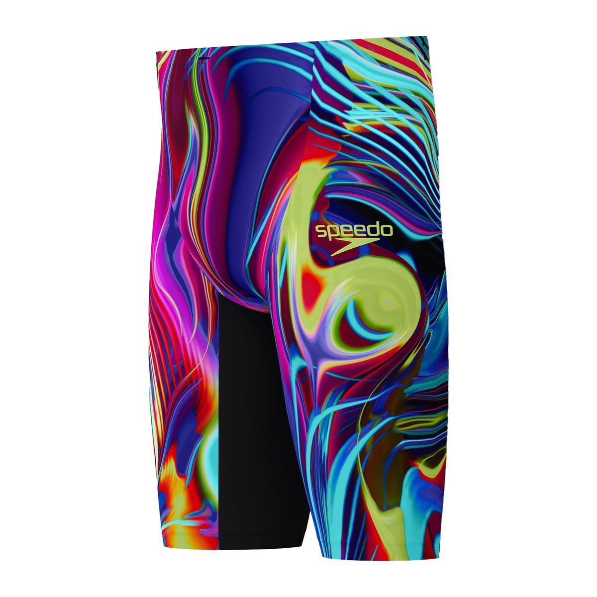 Jammer de natation à taille haute motif/style remplissage en couleurs FASTSKIN LZR PURE VALOR noir / multicolore, SPEEDO