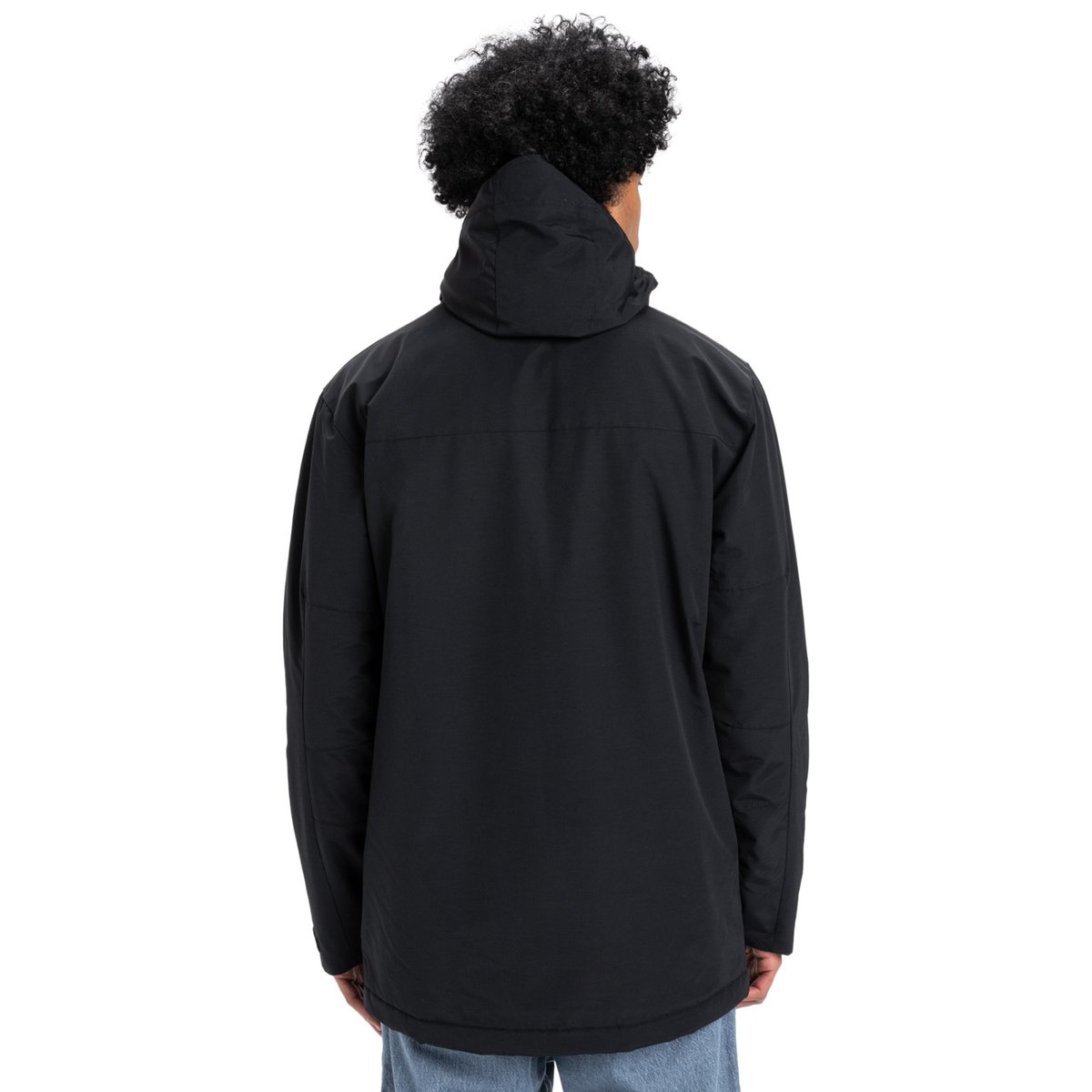 Veste imperméable à capuche OVERCAST 3K PARKA noir black, QUIKSILVER