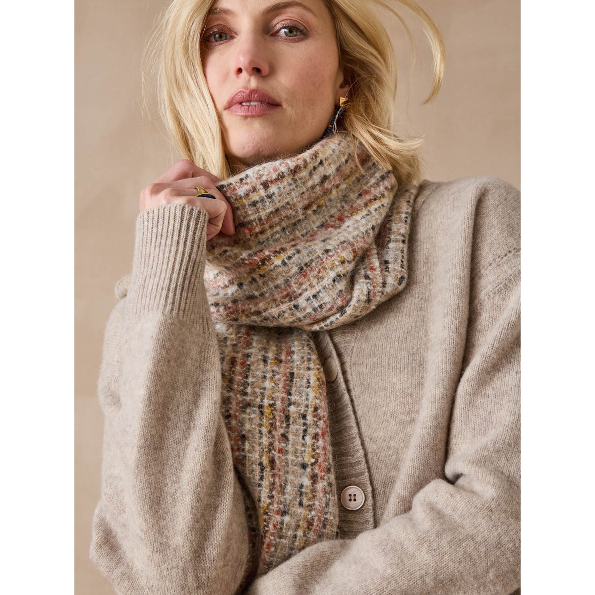 Etole avec mohair beige, DAXON