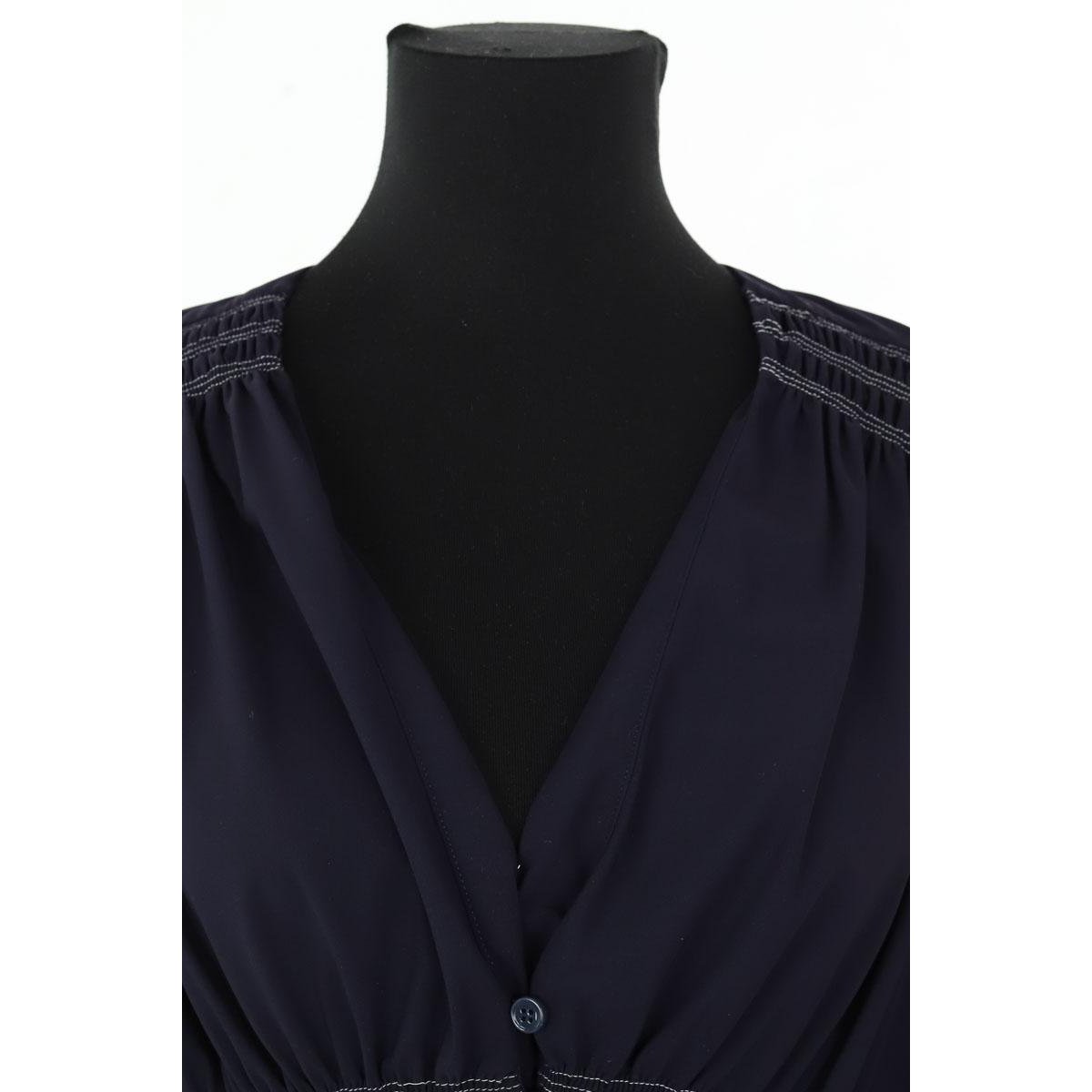 Blouse - Très Bon État bleu, CARVEN