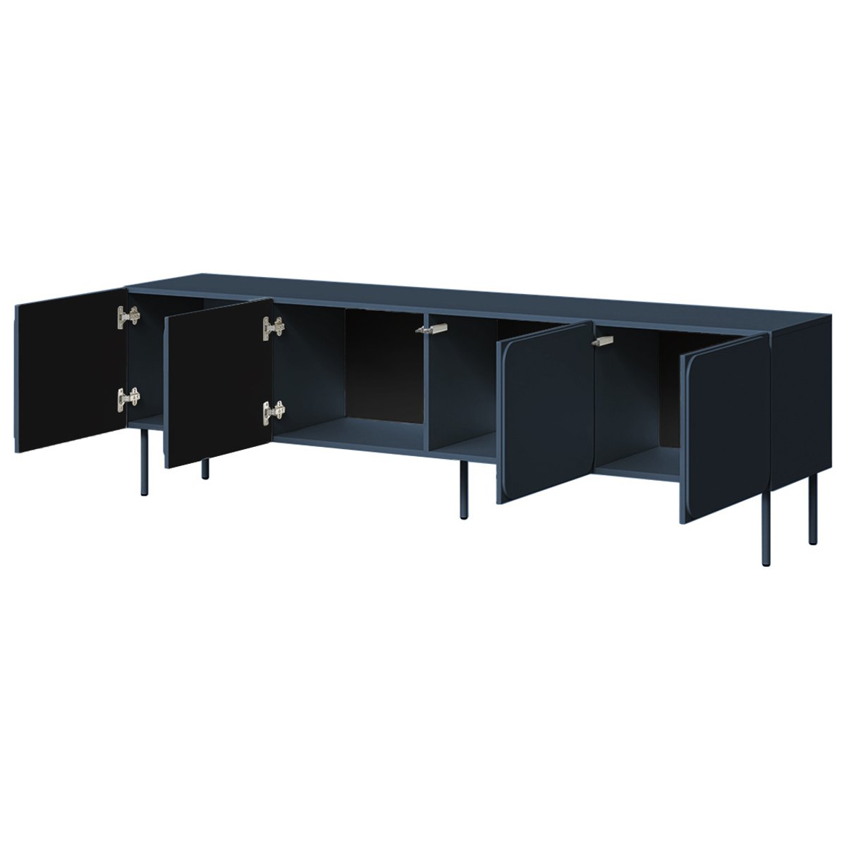 Meuble TV - ELVIS bleu, LISA DESIGN