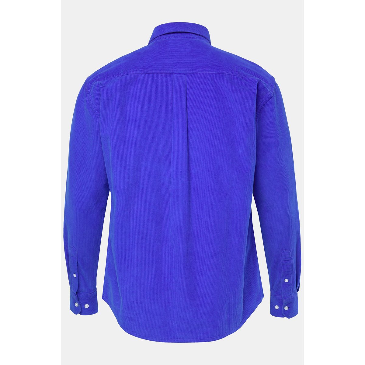 Chemise en velours côtelé bleu cobalt, JP1880