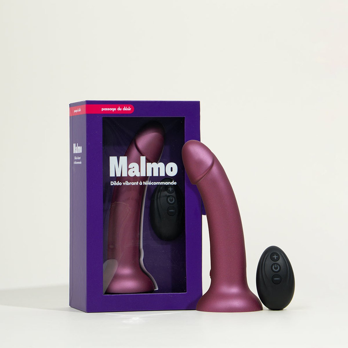 Vibromasseur télécommandé Malmo violet, PASSAGE DU DESIR