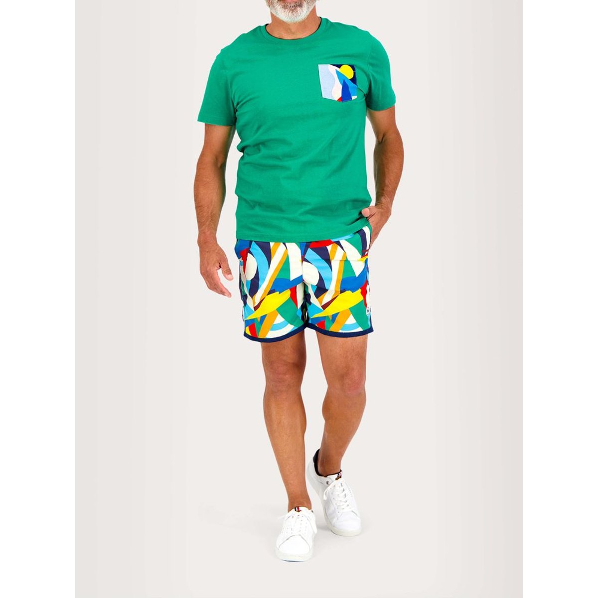 T-shirt manches courtes BRIGATEE14108 palme, TBS