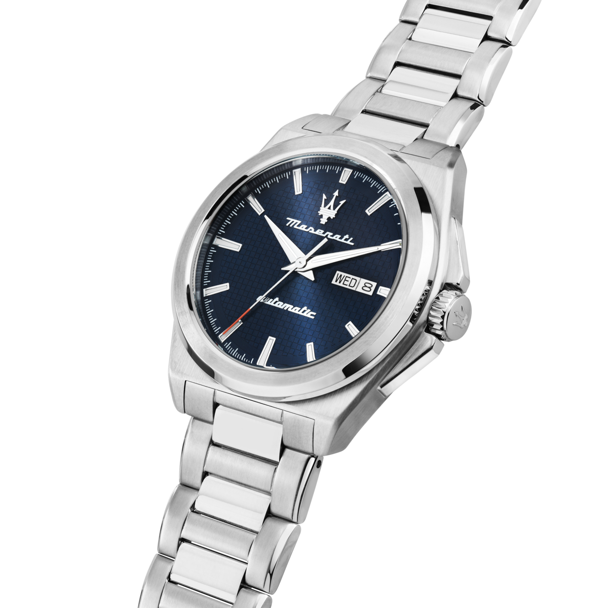 Montre Analogique  VELOCITA argenté bleu foncé argenté, MASERATI
