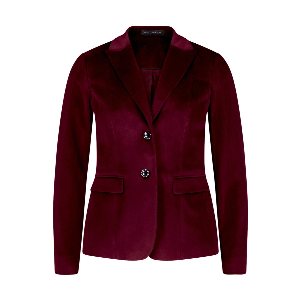 Blazer court à manches longues maroon banner, BETTY BARCLAY