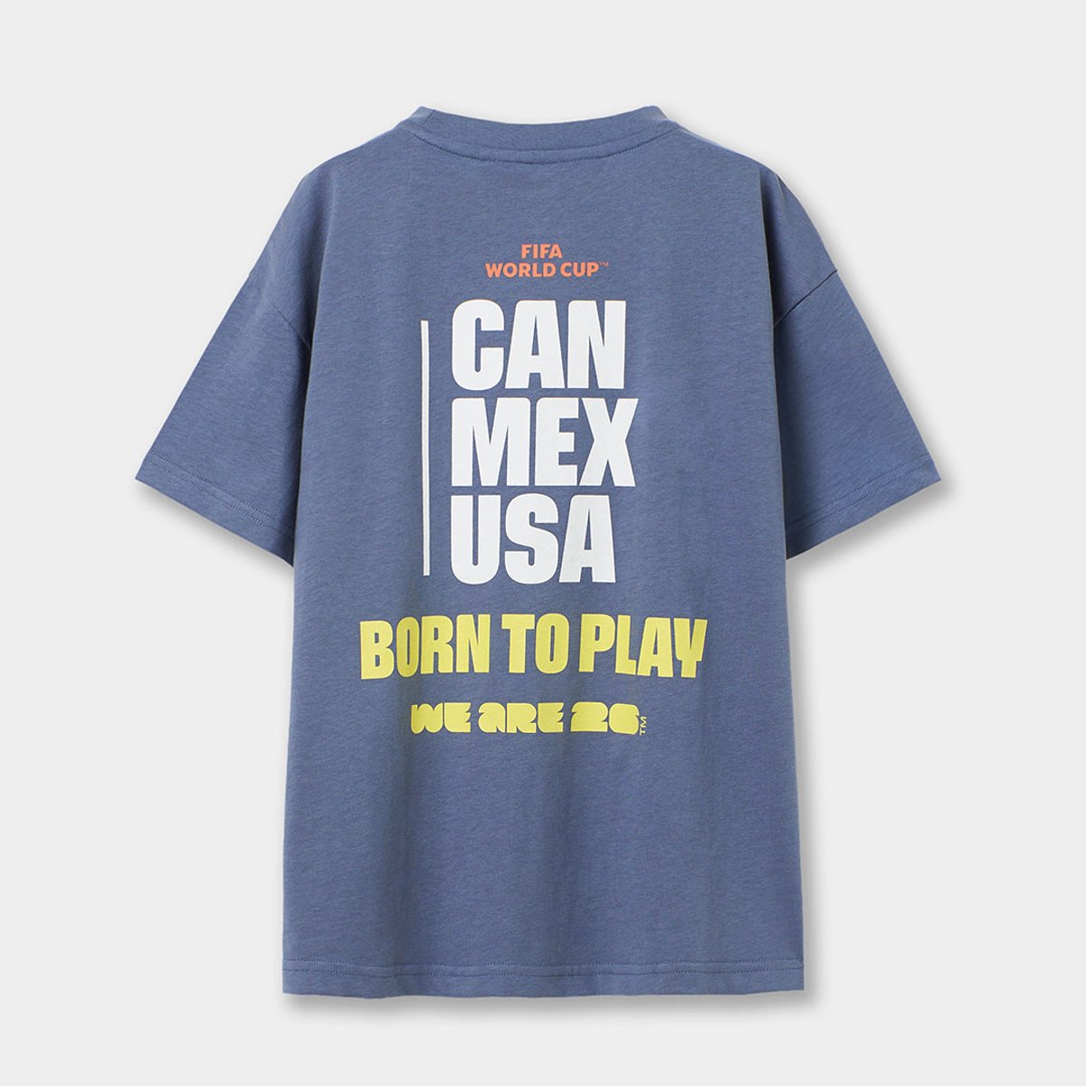 T-shirt couleur FIFA WORLD CUP 2026 bleu, BOBOLI