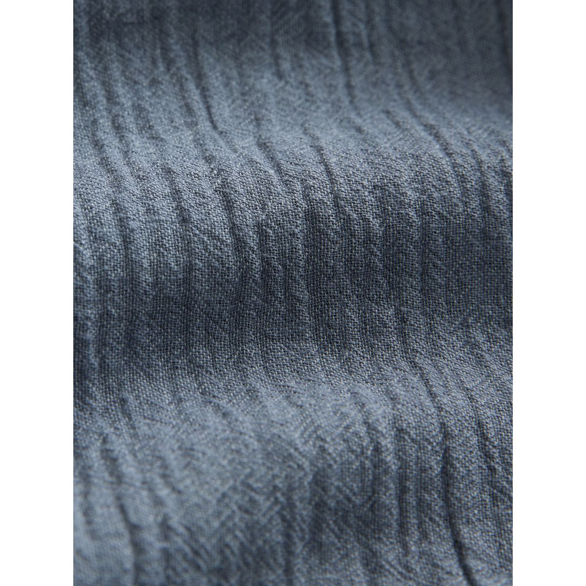 Pantalon large texturé en lin, lot de 2 rayures bleu ardoise/blanches, NEXT