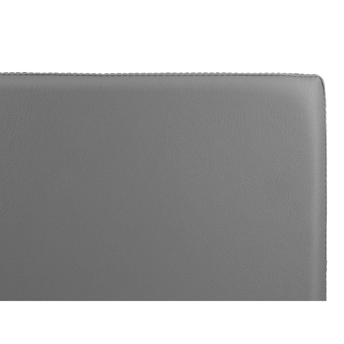 Banc coffre de rangement pliable AKENO gris, ATMOSPHERA