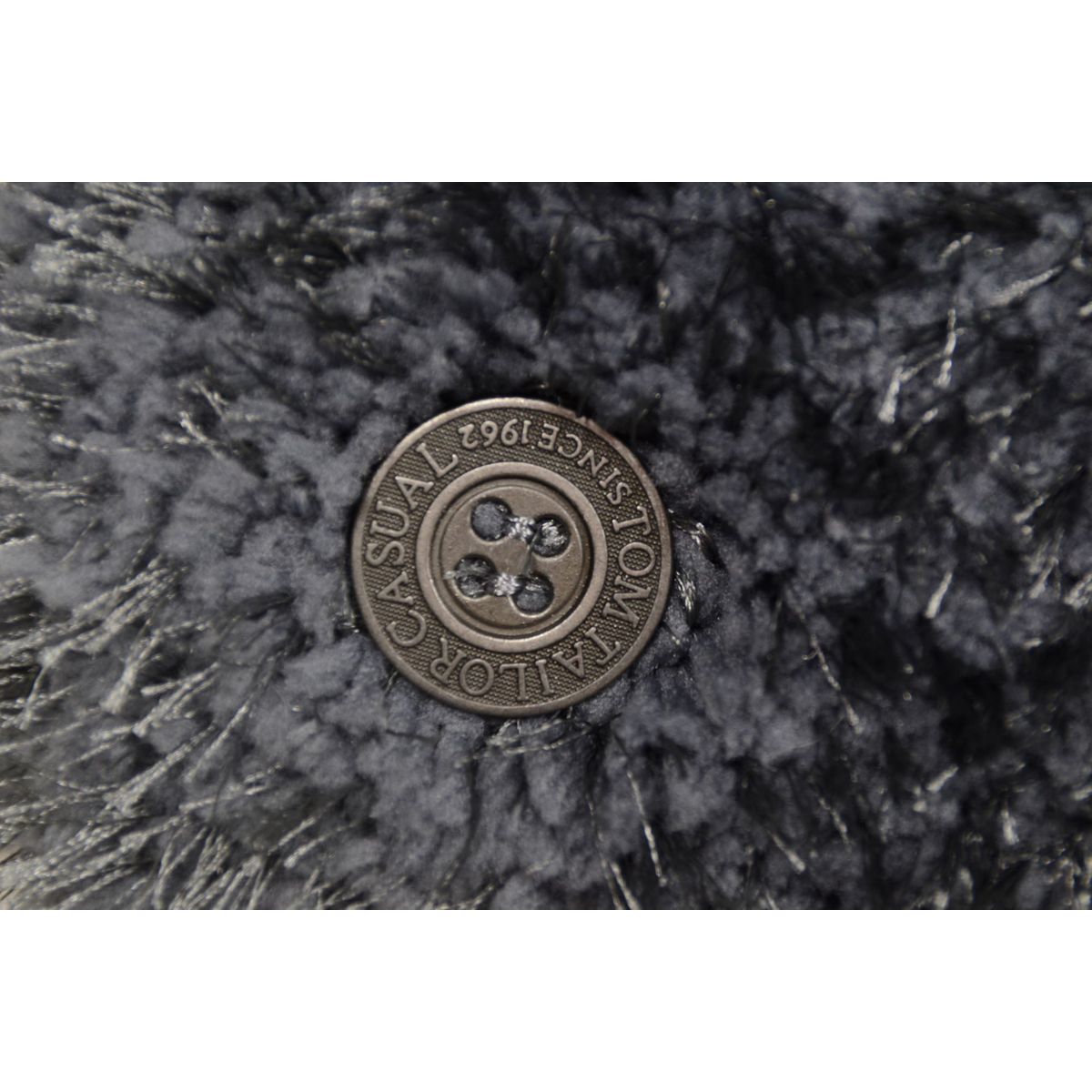 Tapis Shaggy SOFT brillant à poils longs anthracite, TOM TAILOR