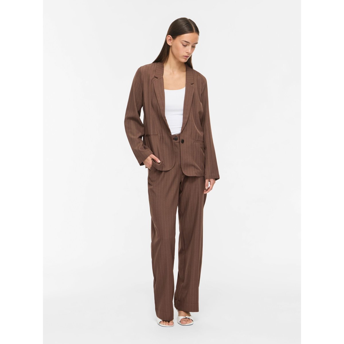 Blazer marron - coffee bean1, VILA