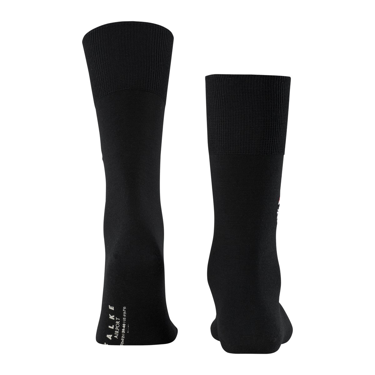 Chaussettes Airport Santa Claus noir basique, FALKE