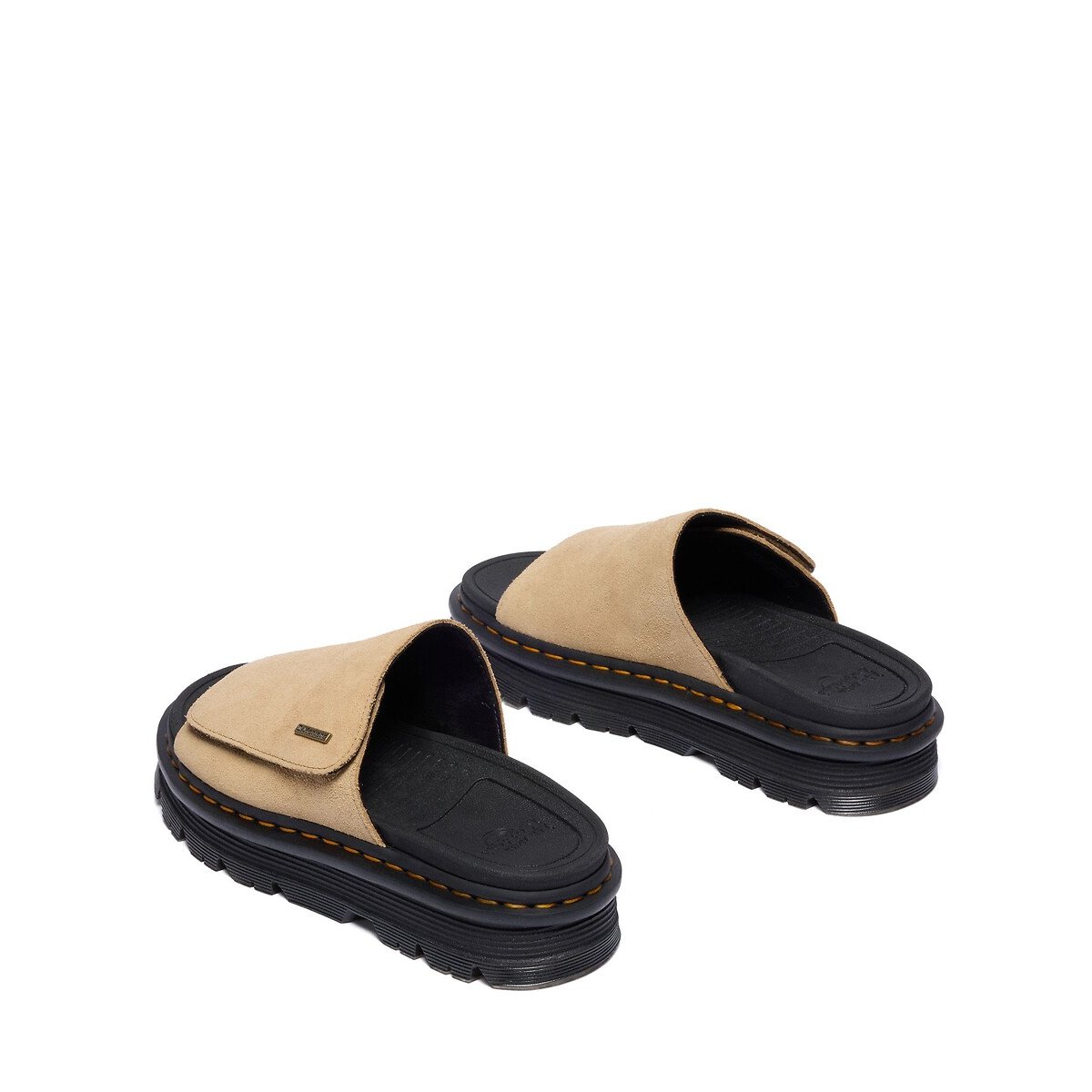 ZebZag Nubuck Mules tan, DR. MARTENS