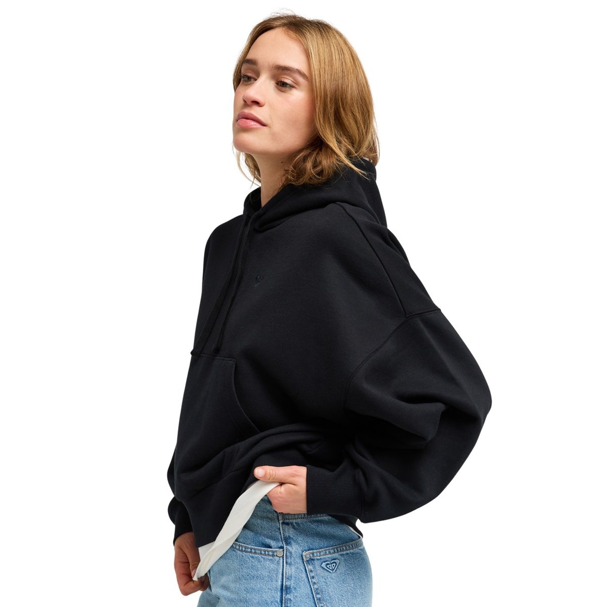 Sweat capuche oversize SKYFLARE. noir anthracite, ROXY