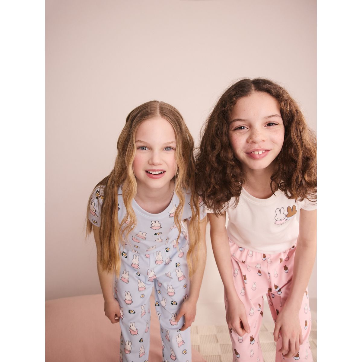 Pyjama large miffy, lot de 2 bleu/rose, NEXT