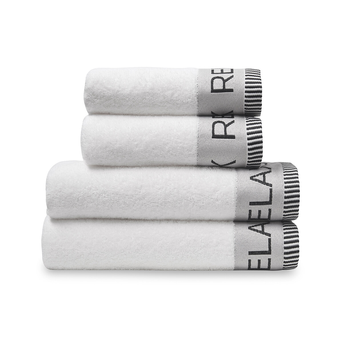 Relax And Unwind 4 Piece Towel Set white, CATHERINE LANSFIELD