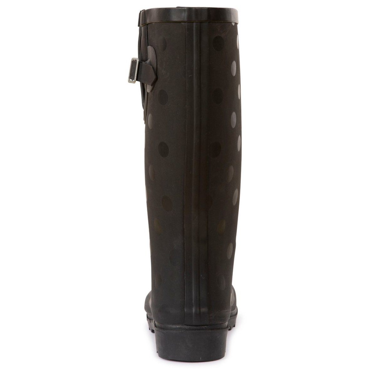 Bottes de pluie motif/style à pois ELENA noir, TRESPASS