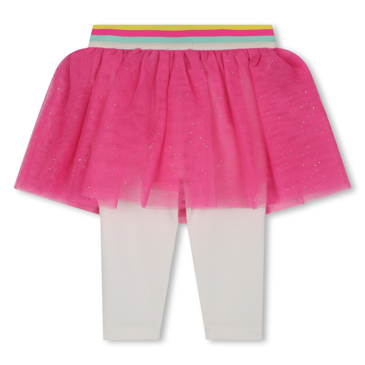 Ensemble jupe + legging rose flash, BILLIEBLUSH