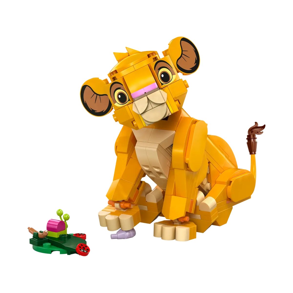 Simba, le bébé du Roi lion orange, LEGO