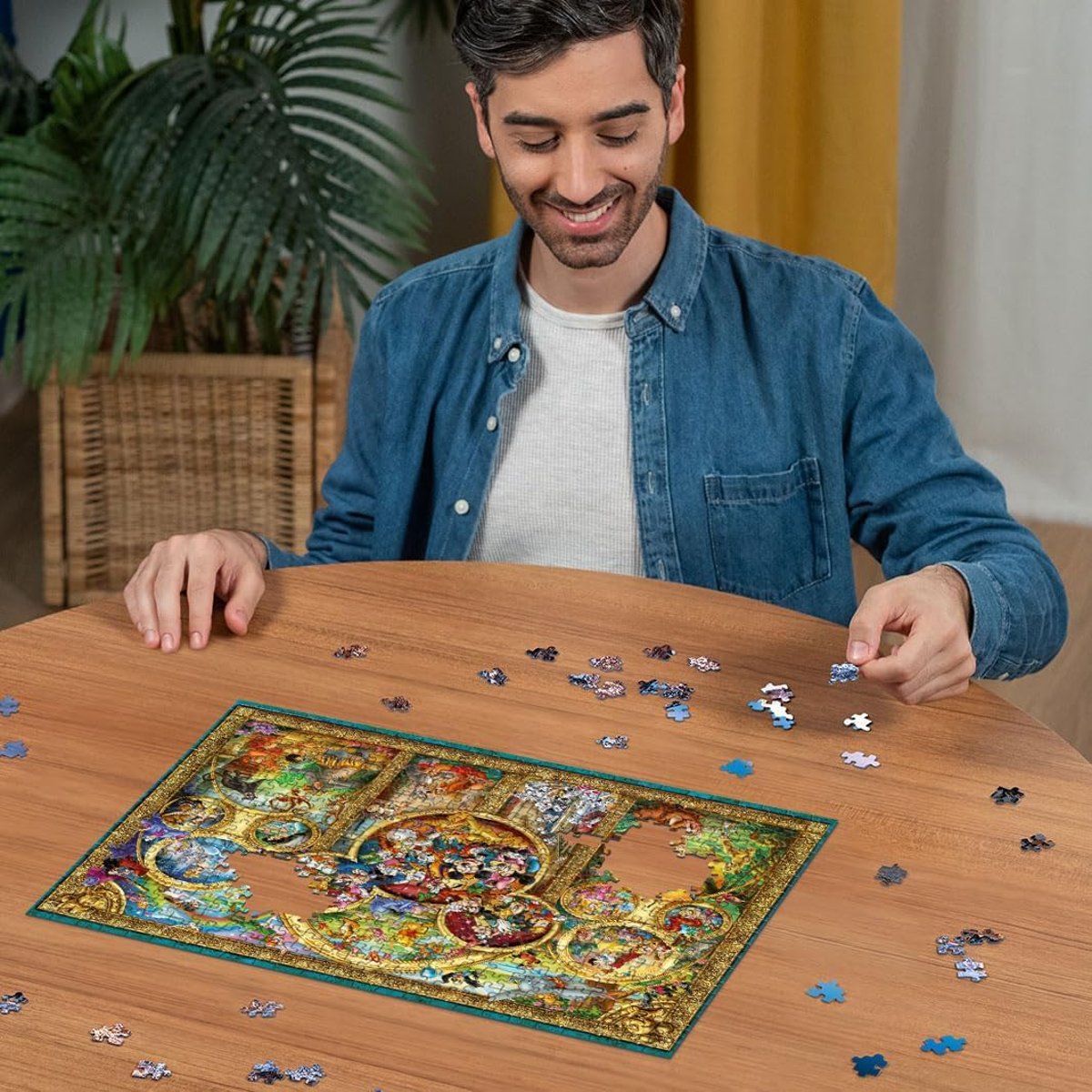 Puzzle Famille Disney 500 pièces blanc, RAVENSBURGER