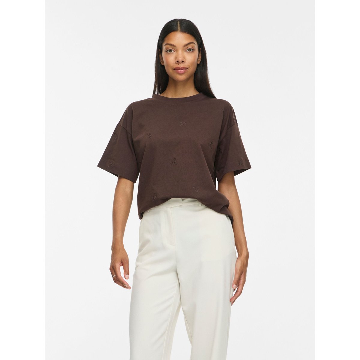 T-Shirt marron - coffee bean1, VILA