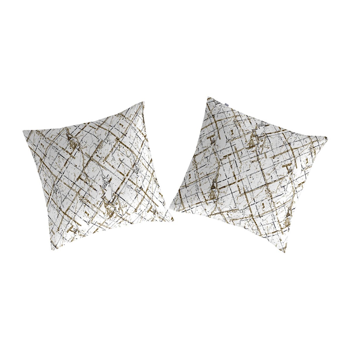 2 taies d'oreiller  SAIDA blanc, GUY LAROCHE