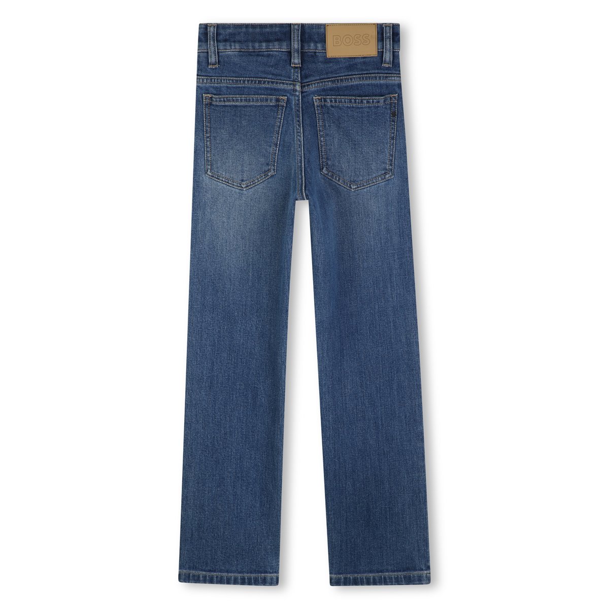 Pantalon en denim stone pulverisation, BOSS KIDSWEAR