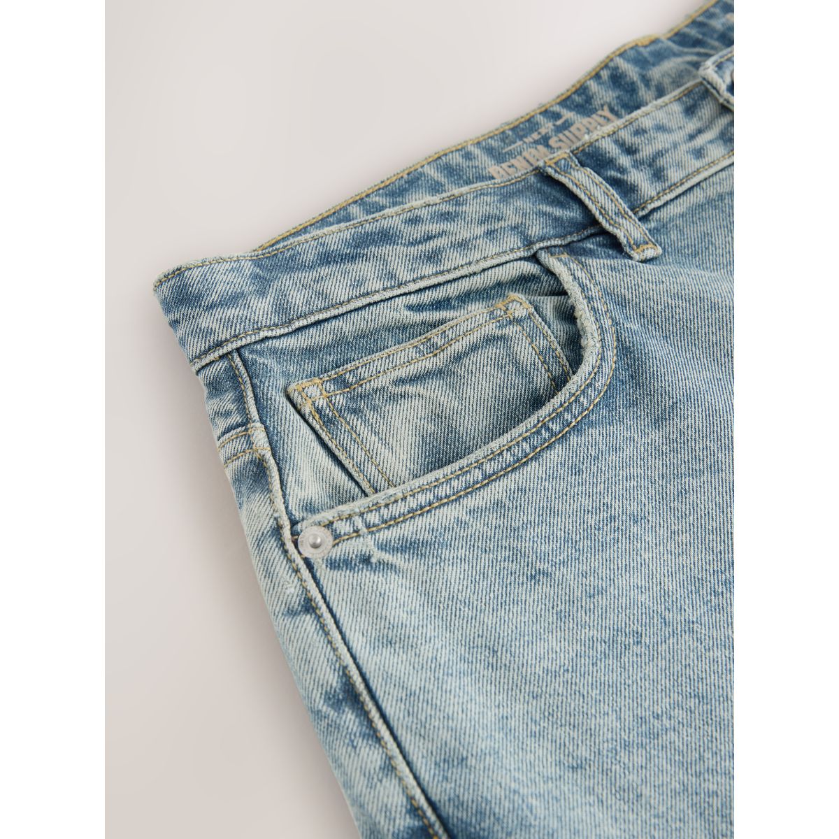 Jean vintage délavé bleu clair, NEXT