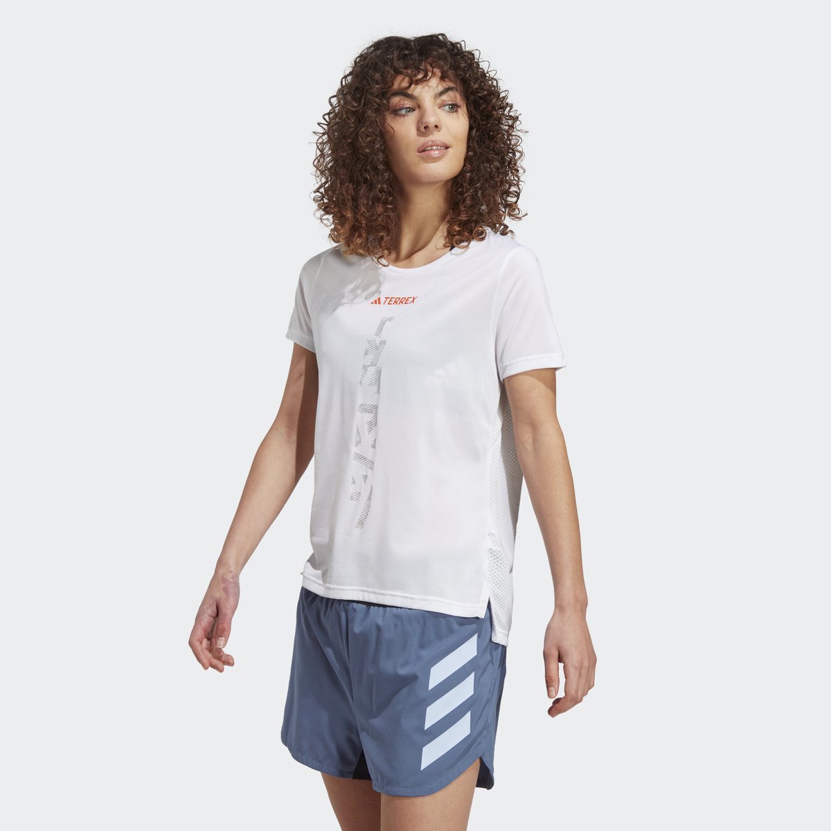 T-shirt de trail running Terrex Agravic white, adidas Performance