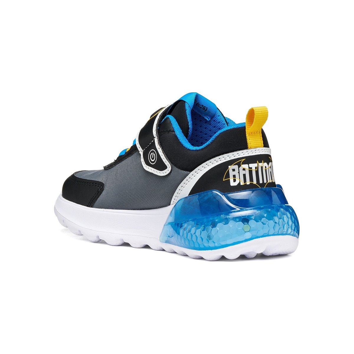 Baskets  J ACTIVART ILLUMINUS noir/bleu ciel, GEOX