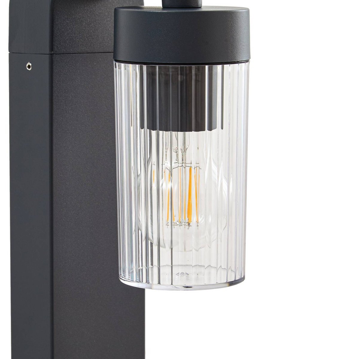 Luminaire extérieur en aluminium moderne anthracite (ral 7016), LINDBY