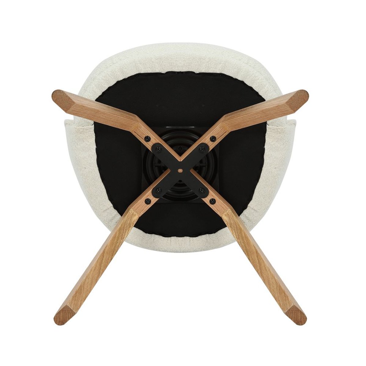 Chaise repas pivotante blanc, ZAGO