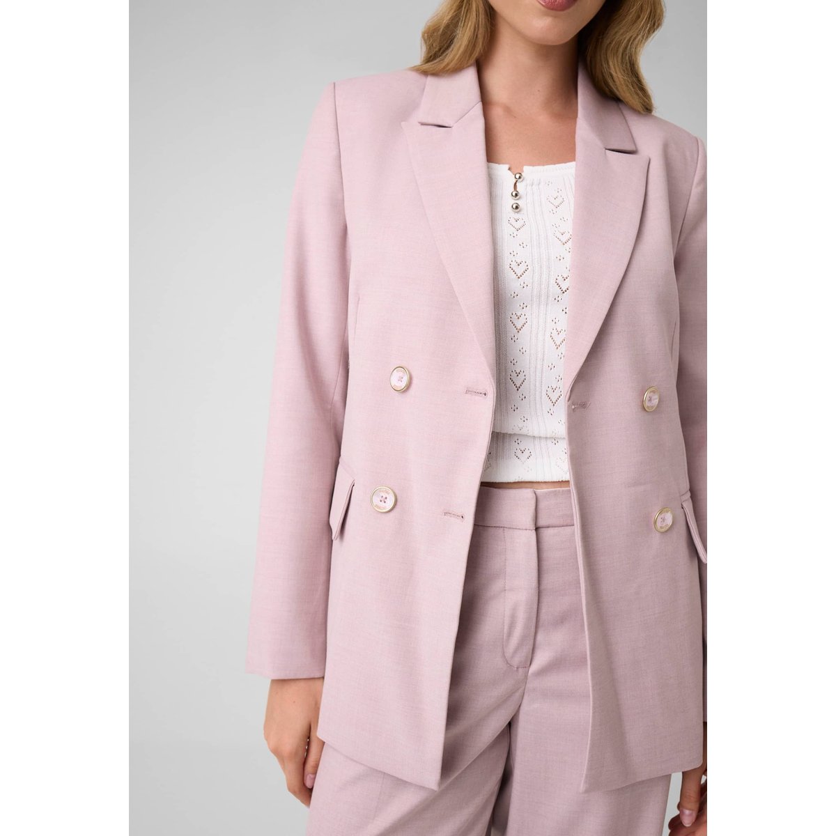 Blazer Croisé rose, GUESS
