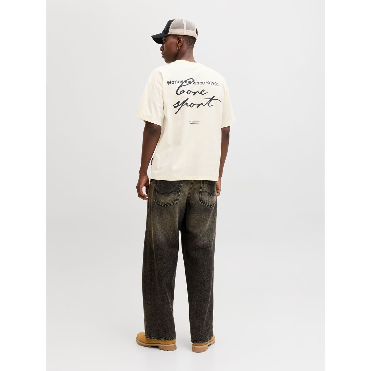 T-Shirt jaune - sweet corn, JACK & JONES