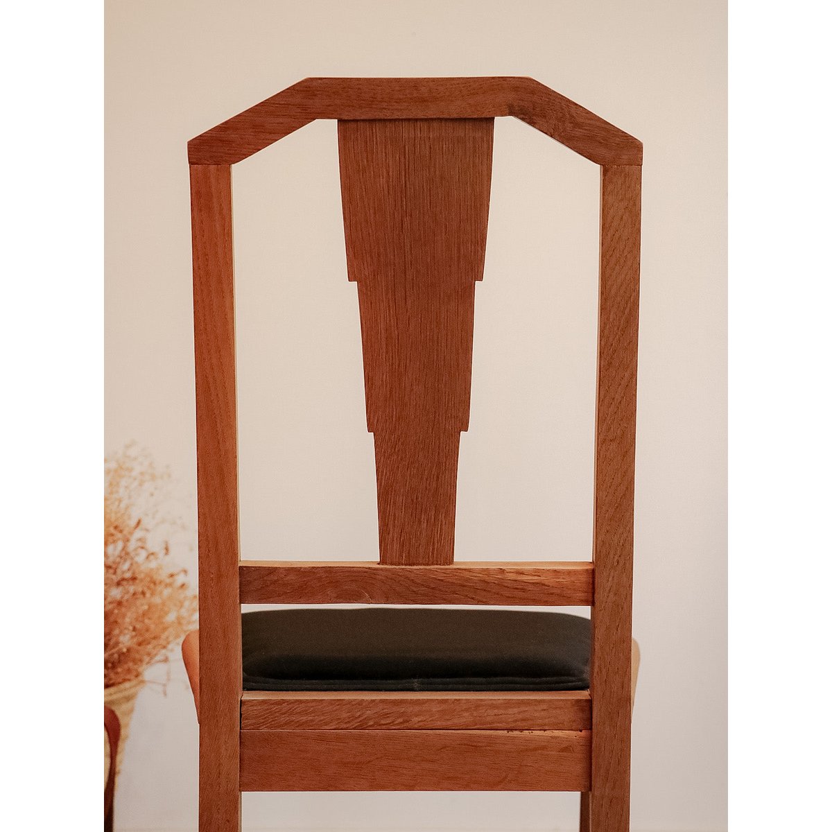 Chaise en bois Alma N°1106 - Bon état bois, DEBONGOUT