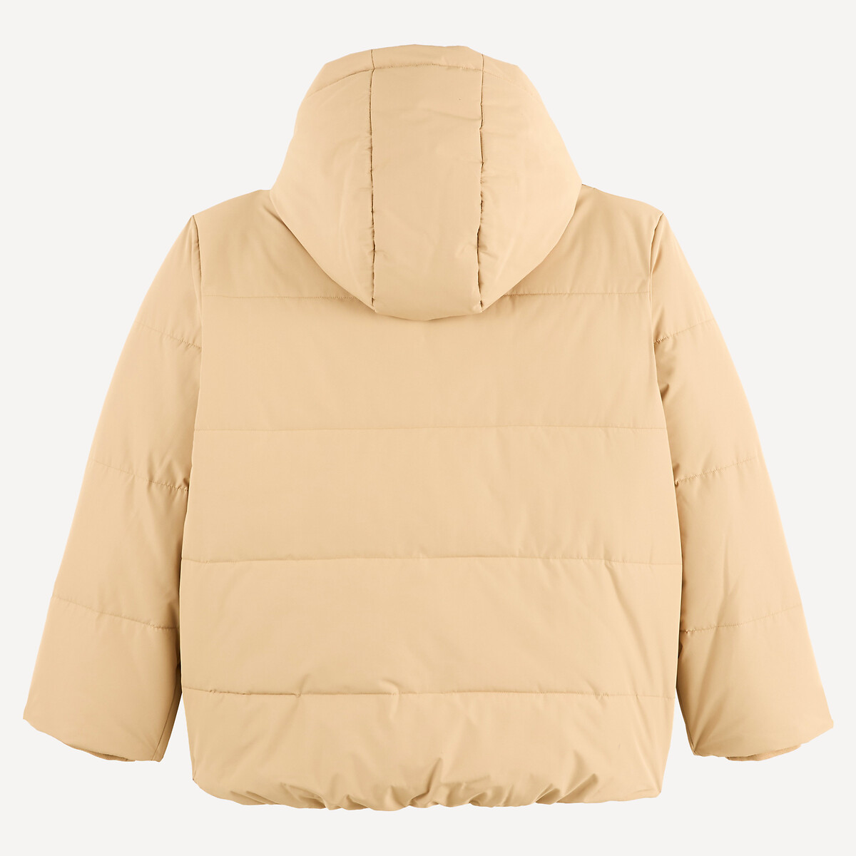 Doudoune hiver à capuche beige, LA REDOUTE COLLECTIONS