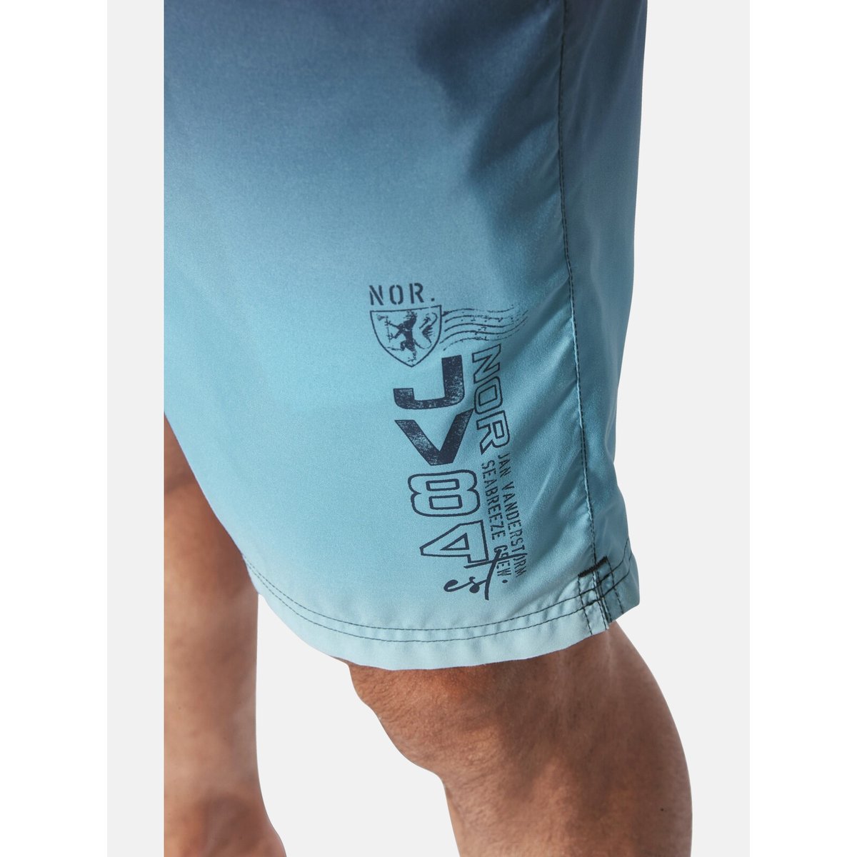 Short de bain WERENFRIED bleu, JAN VANDERSTORM