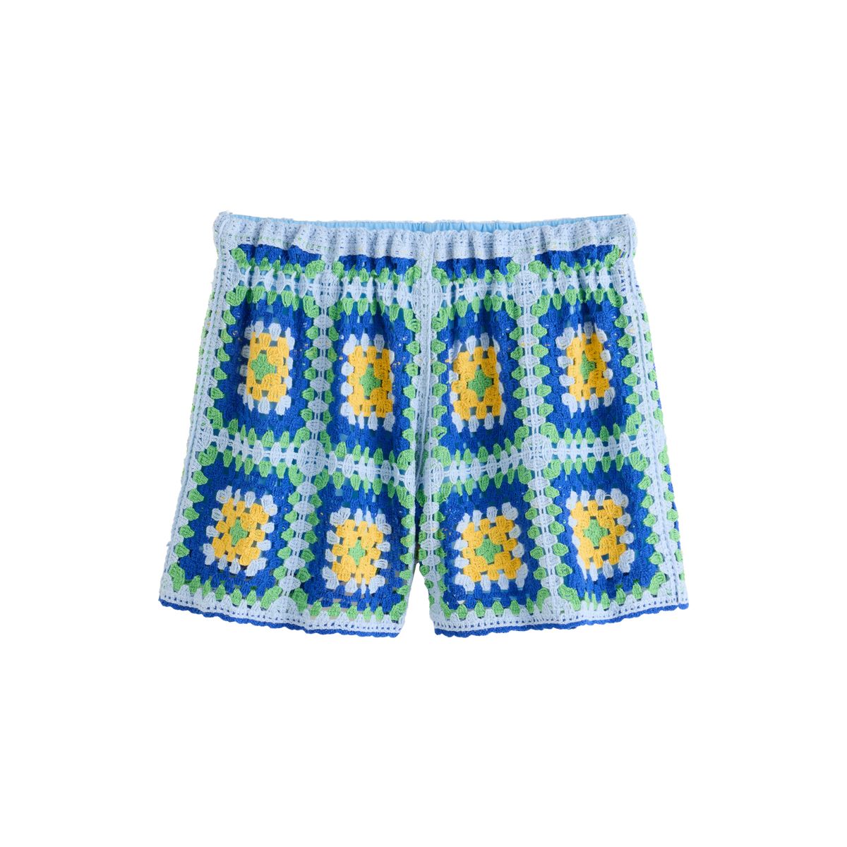 Short d’été en crochet bleu/vert, NEXT