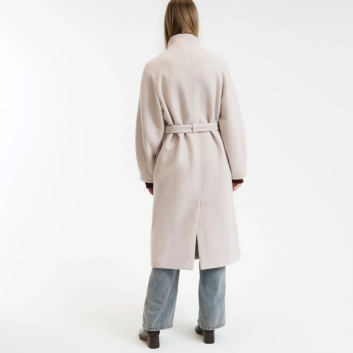 Long Buttoned Winter Coat beige, LA REDOUTE COLLECTIONS